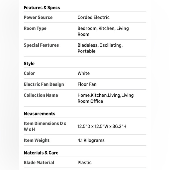 VEOHAUT Tower Fan - Oscillating Fan with Remote - Picture 10 of 12